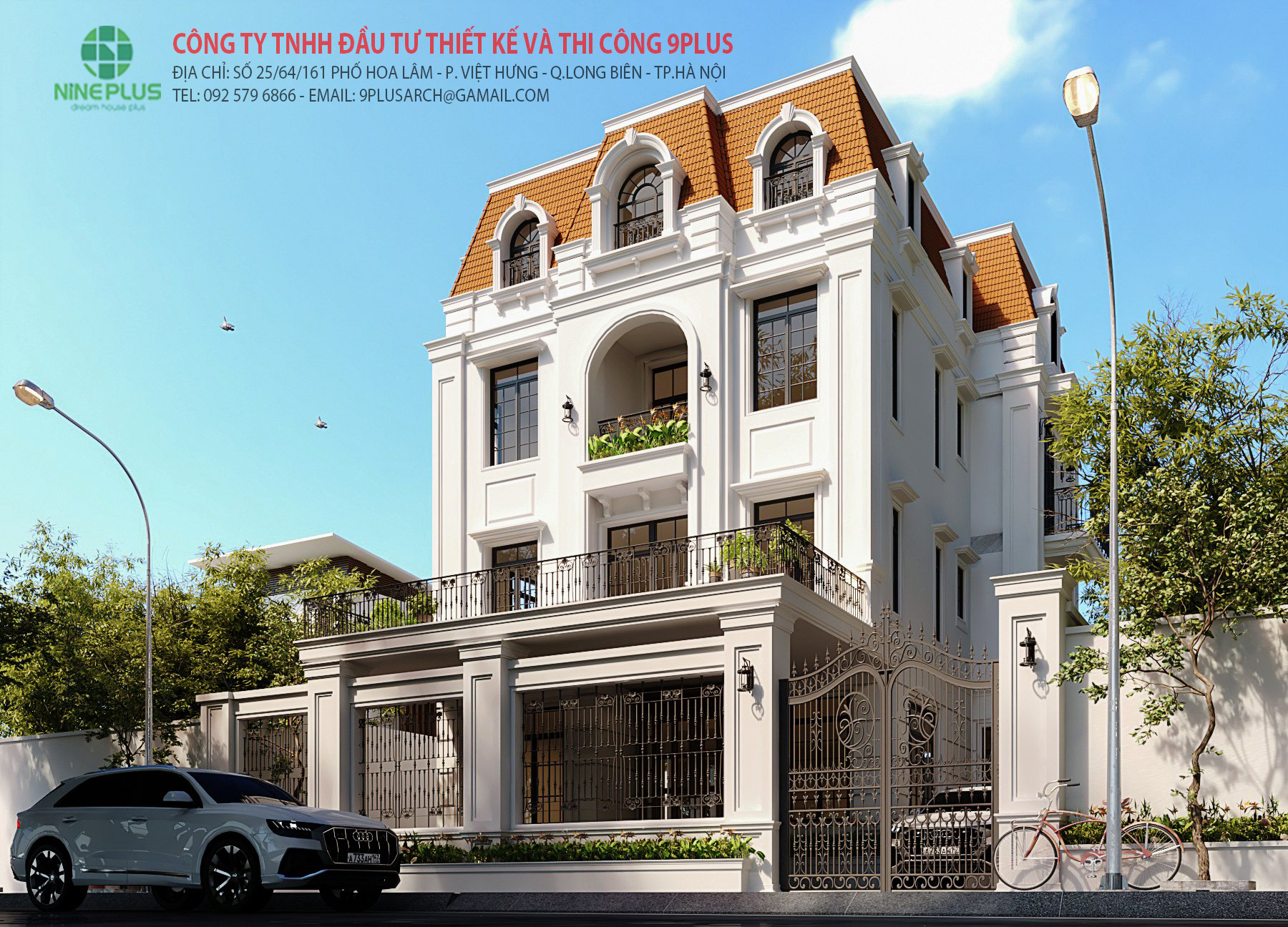 BIỆT THỰ TÂN CỔ ĐIỂN – BT301