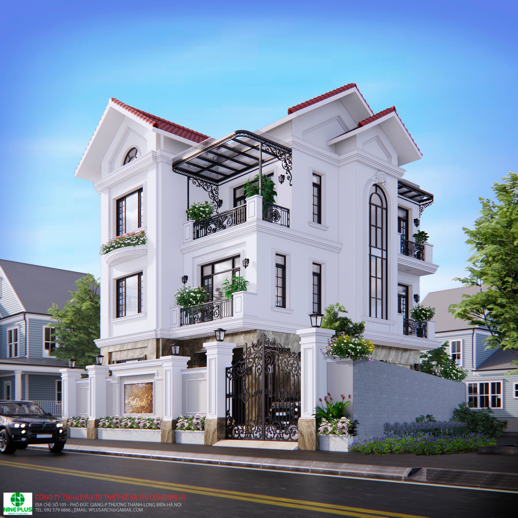 BIỆT THỰ TÂN CỔ ĐIỂN – BT304