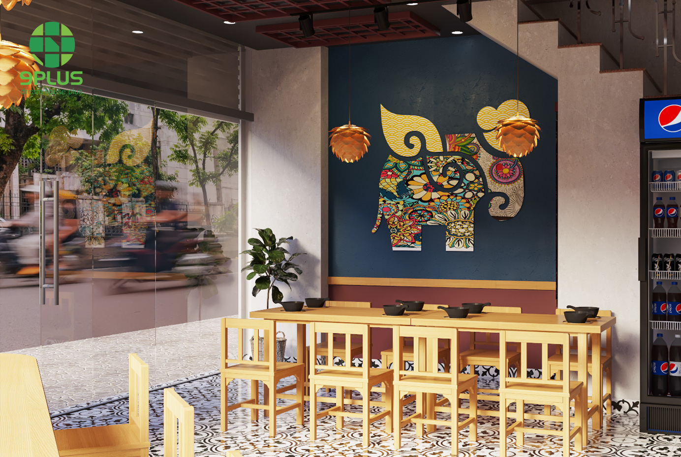 THIẾT KẾ & THI CÔNG HỆ THỐNG CHÁO XIÊM