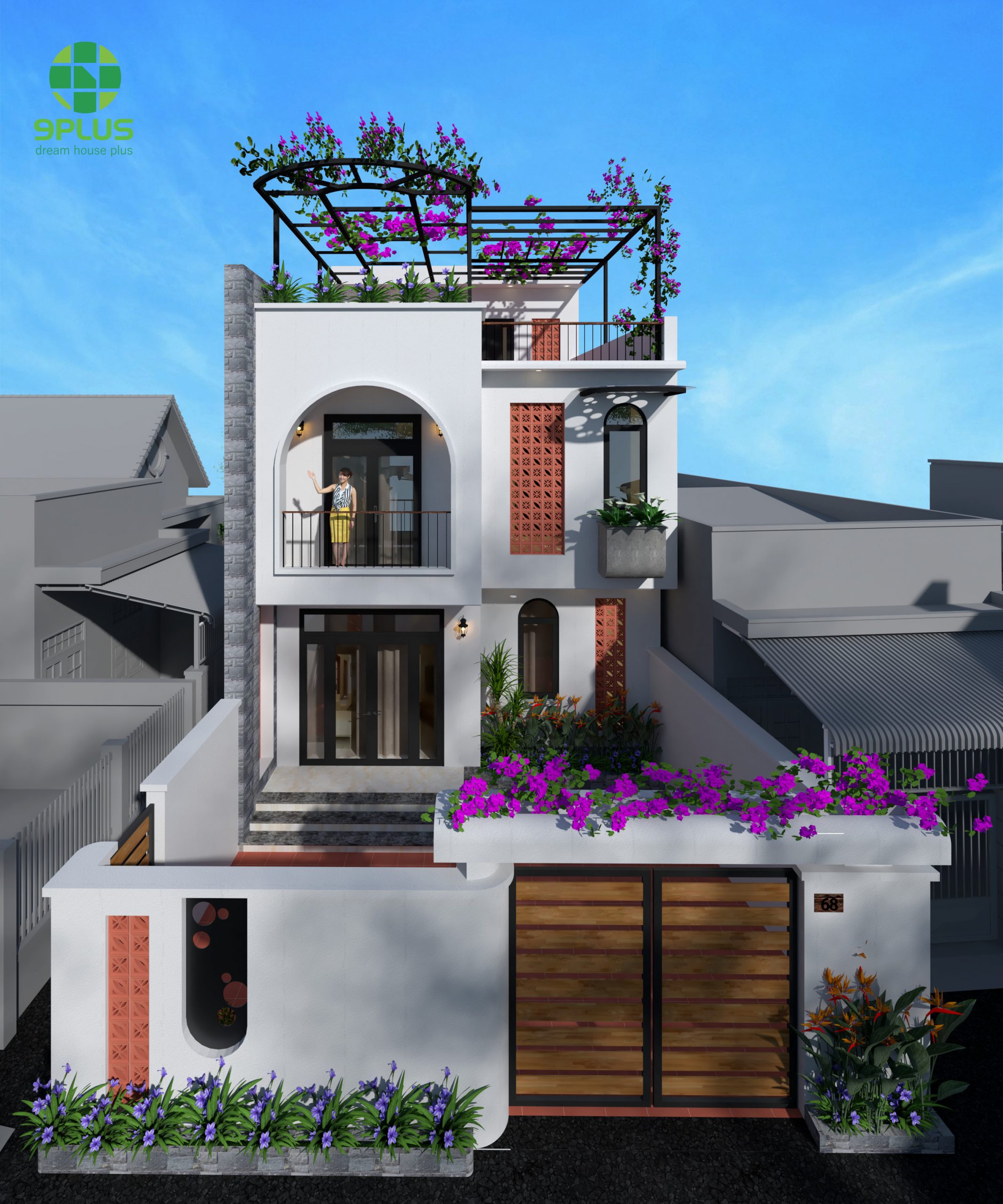 THIẾT KẾ & THI CÔNG NHÀ PHỐ – NP431