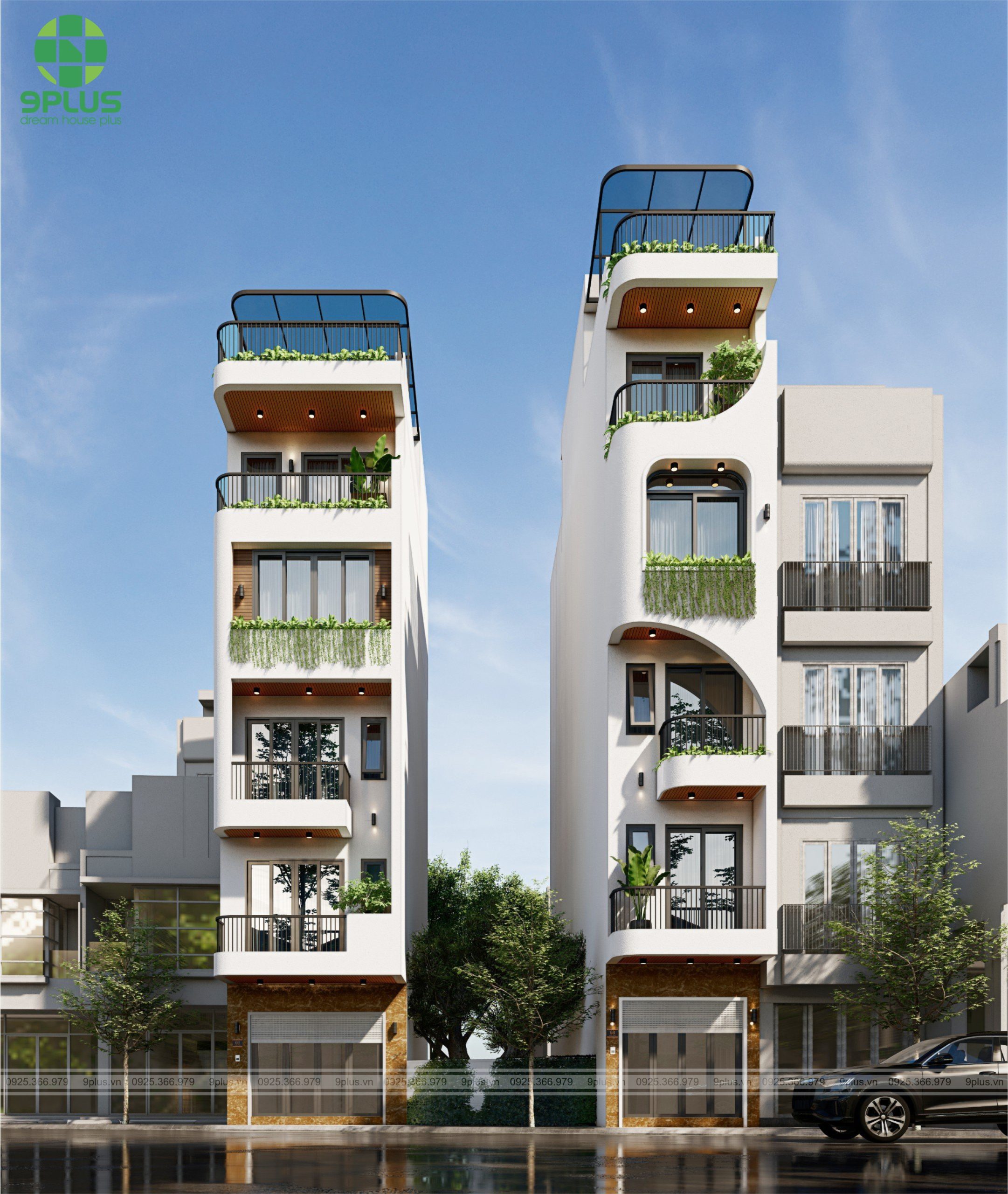 THIẾT KẾ & THI CÔNG NHÀ PHỐ  – NP483