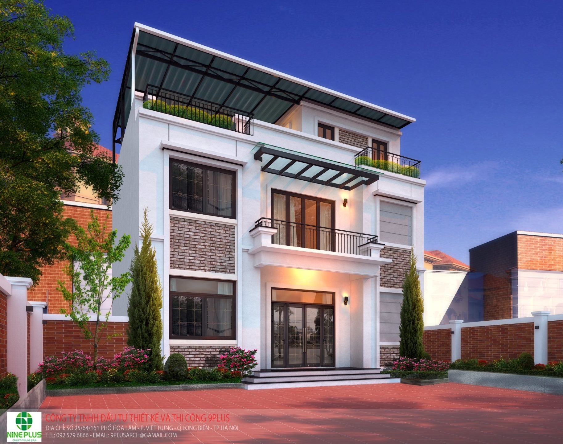 THIẾT KẾ & THI CÔNG NHÀ PHỐ – NP436