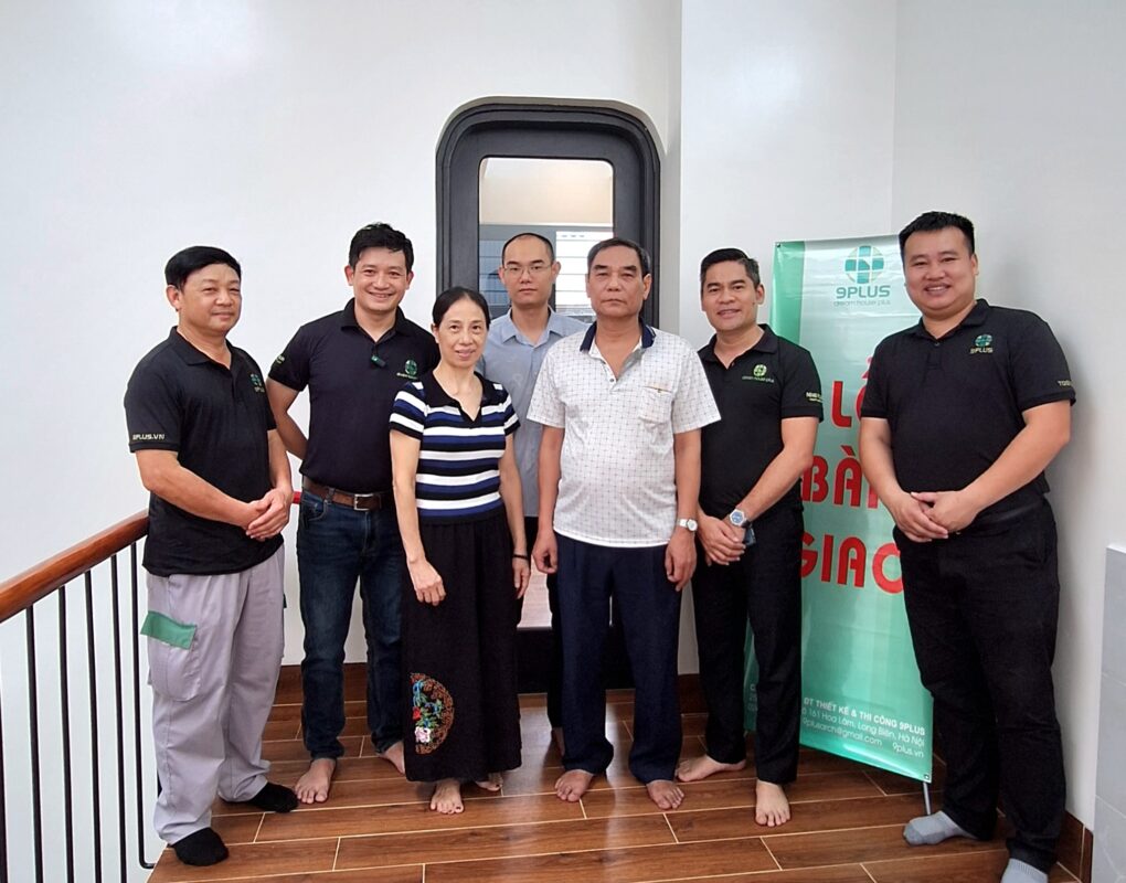 BÀN GIAO CÔNG TRÌNH ANH HUY