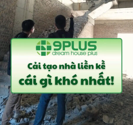 Cải tạo nhà liền kề xây sẵn