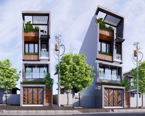 THIẾT KẾ & THI CÔNG NHÀ PHỐ  – NP456