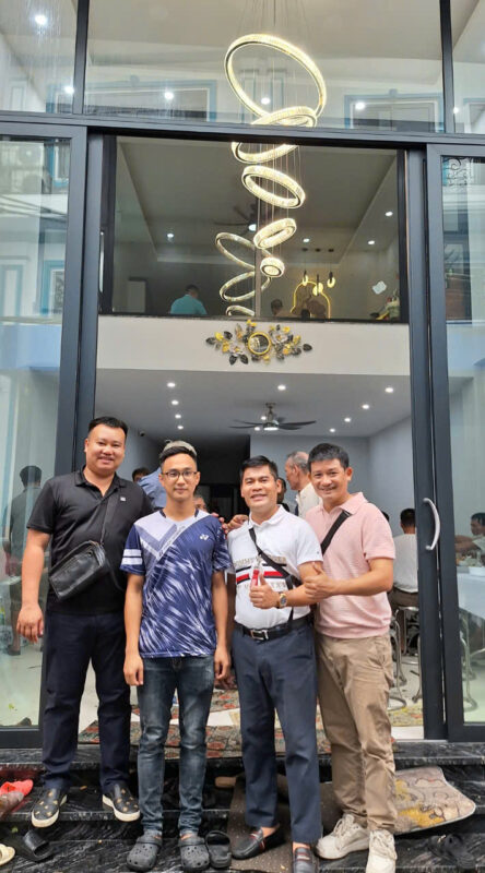 BÀN GIAO CÔNG TRÌNH EM CẢNH ÁNH