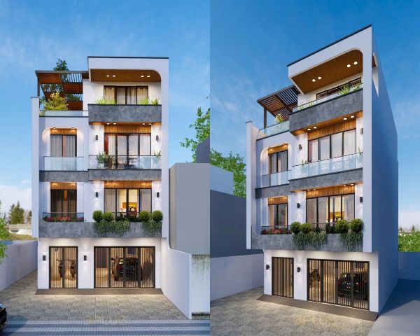 THIẾT KẾ & THI CÔNG NHÀ PHỐ – NP427